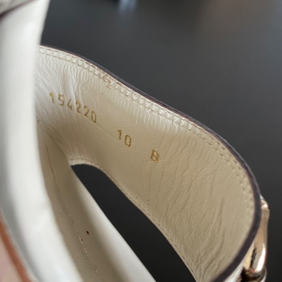 Gucci Peep Toe Pumps sz 10B - Picture 10 of 10